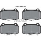 Textar | Bremsbelagsatz, Scheibenbremse | 2314201 Textar | Bremsbelagsatz, Scheibenbremse | 2314201