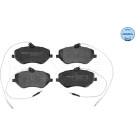 Meyle | Bremsbelagsatz, Scheibenbremse | 025 241 3317/W Meyle | Bremsbelagsatz, Scheibenbremse | 025 241 3317/W