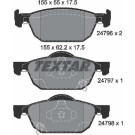 Textar | Bremsbelagsatz, Scheibenbremse | 2479601 Textar | Bremsbelagsatz, Scheibenbremse | 2479601
