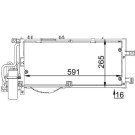 Mahle | Kondensator, Klimaanlage | AC 309 001S