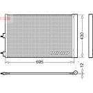 Denso | Kondensator, Klimaanlage | DCN17061