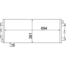 Mahle | Kondensator, Klimaanlage | AC 527 000S