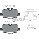 Textar | Bremsbelagsatz, Scheibenbremse | 2142101 Textar | Bremsbelagsatz, Scheibenbremse | 2142101