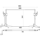 Mahle | Kondensator, Klimaanlage | AC 182 001S