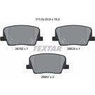 Textar | Bremsbelagsatz, Scheibenbremse | 2078201 Textar | Bremsbelagsatz, Scheibenbremse | 2078201