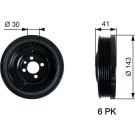 Gates | Riemenscheibe, Kurbelwelle | TVD1031