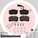 Zimmermann | Bremsbelagsatz, Scheibenbremse | 23554.170.4 Zimmermann | Bremsbelagsatz, Scheibenbremse | 23554.170.4