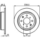 BOSCH | Bremsscheibe | 0 986 478 350