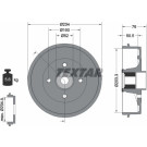 Textar | Bremstrommel | 94042400