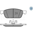Meyle | Bremsbelagsatz, Scheibenbremse | 025 255 5518/PD Meyle | Bremsbelagsatz, Scheibenbremse | 025 255 5518/PD