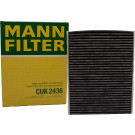 MANN-FILTER CUK 2436 Innenraumfilter, Aktivkohlefilter