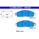 ATE | Bremsbelagsatz, Scheibenbremse | 13.0460-5538.2 ATE | Bremsbelagsatz, Scheibenbremse | 13.0460-5538.2