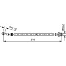 BOSCH | Bremsschlauch | 1 987 481 416