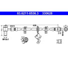 ATE | Bremsschlauch | 83.6211-0536.3