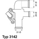 Wahler | Thermostat, Kühlmittel | 3142.90D