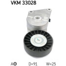 SKF | Spannrolle, Keilrippenriemen | VKM 33028