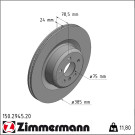 Zimmermann | Bremsscheibe | 150.2945.20