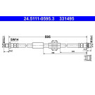 ATE | Bremsschlauch | 24.5111-0595.3