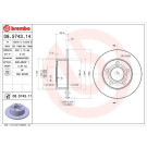 Brembo | Bremsscheibe | 08.5743.11