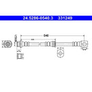 ATE | Bremsschlauch | 24.5286-0540.3