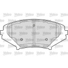 Valeo | Bremsbelagsatz, Scheibenbremse | 601651 Valeo | Bremsbelagsatz, Scheibenbremse | 601651