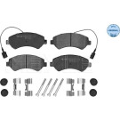 Meyle | Bremsbelagsatz, Scheibenbremse | 025 244 6619/W1 Meyle | Bremsbelagsatz, Scheibenbremse | 025 244 6619/W1