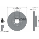 Textar | Bremsscheibe | 92060700