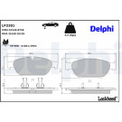 Delphi | Bremsbelagsatz, Scheibenbremse | LP2301 Delphi | Bremsbelagsatz, Scheibenbremse | LP2301