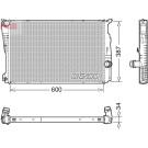 Denso | Kühler, Motorkühlung | DRM05006