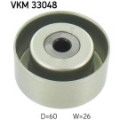 SKF | Umlenk-/Führungsrolle, Keilrippenriemen | VKM 33048