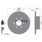 Textar | Bremsscheibe | 93177500