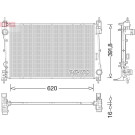 Denso | Kühler, Motorkühlung | DRM13017