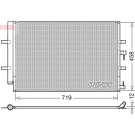 Denso | Kondensator, Klimaanlage | DCN10036