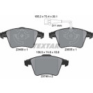 Textar | Bremsbelagsatz, Scheibenbremse | 2346901 Textar | Bremsbelagsatz, Scheibenbremse | 2346901