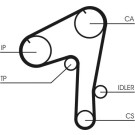 ContiTech | Zahnriemen | CT1084