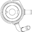 Mahle | Ölkühler, Motoröl | CLC 195 000S