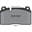 Textar | Bremsbelagsatz, Scheibenbremse | 2564302 Textar | Bremsbelagsatz, Scheibenbremse | 2564302