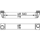 Mahle | Ladeluftkühler | CI 79 000S