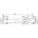 Metzger | Bremsschlauch | 4111357