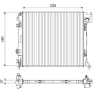 Valeo | Kühler, Motorkühlung | 701108