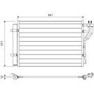 Valeo | Kondensator, Klimaanlage | 822582