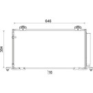 Mahle | Kondensator, Klimaanlage | AC 823 000S