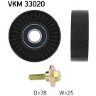 SKF | Umlenk-/Führungsrolle, Keilrippenriemen | VKM 33020