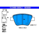 ATE | Bremsbelagsatz, Scheibenbremse | 13.0460-3858.2