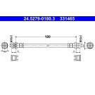 ATE | Bremsschlauch | 24.5279-0180.3