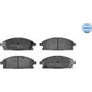 Meyle | Bremsbelagsatz, Scheibenbremse | 025 234 2016/W Meyle | Bremsbelagsatz, Scheibenbremse | 025 234 2016/W