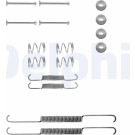 Delphi | Zubehörsatz, Bremsbacken | LY1001