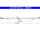 ATE | Seilzug, Feststellbremse | 24.3727-0472.2