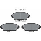 Textar | Bremsbelagsatz, Scheibenbremse | 2587501 Textar | Bremsbelagsatz, Scheibenbremse | 2587501