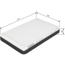 BOSCH 1 987 432 062 Innenraumfilter BOSCH 1 987 432 062 Innenraumfilter